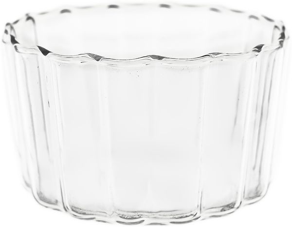 Glasschalen "Luana Dipo" 3er-Set aus Borosilikatglas im Relief Design