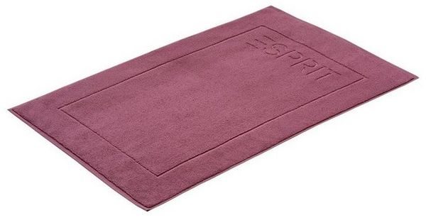Esprit Badematte Badteppich 60x90 cm SOLID, Baumwolle, rechteckig, hohe Markenqualität