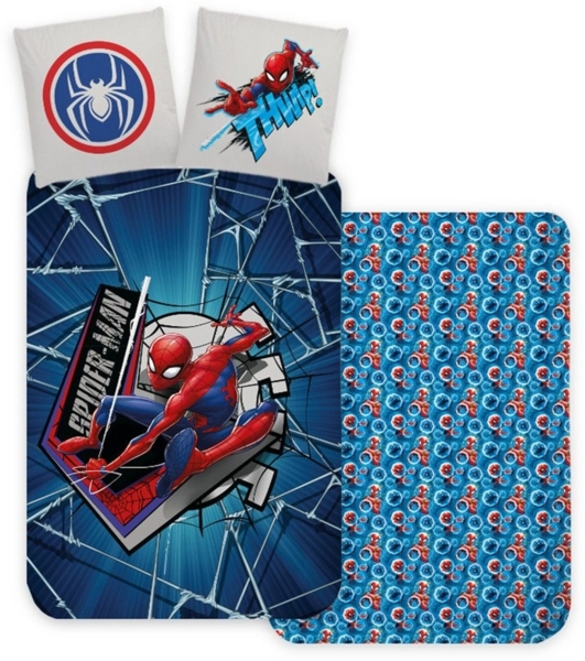 BrandMac Babybettwäsche Kinderbettwäsche Spiderman Baby Bettwäsche 100 x 135 cm
