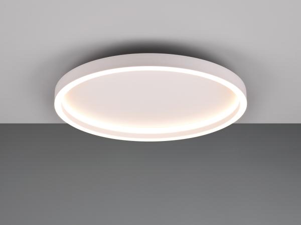 Flache LED Deckenleuchte ROTONDA Weiß Rund, Ø 35cm