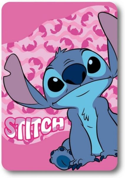 Disney Stitch Fleecedecke Kuscheldecke 100x140 cm Kinder Decke weich warm