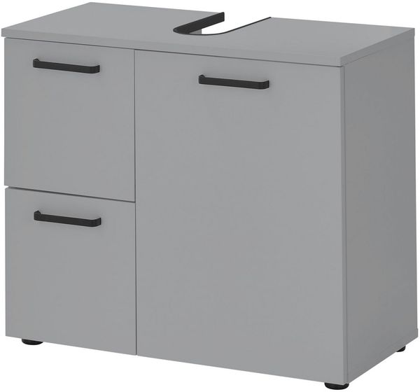BASIC by Balculina Waschbeckenunterschrank Vanice, Badezimmerschrank B/H/T 70x60x35cm (1-St) Breite 70cm, Softclose, FSC-Mix 70%,Made in Europa