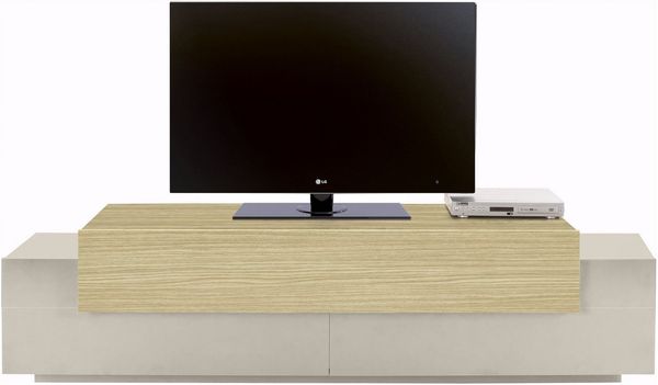 Home affaire Lowboard Coro,Lowboard,TV-Kommode,TV-Möbel,TV-Bank, mit 3 Klappen davon 2 mit Push-to-Open Funktion Breite 200 cm