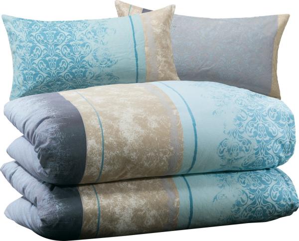 Erwin Müller Bettwäsche Bettwäsche Sparpaket 4-tlg, Biber, 4 teilig, Flanell Grafik