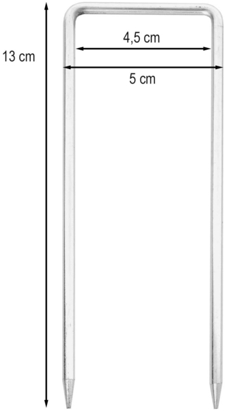 4er-Set Fixiernagel für Trampolin HWC-B34, Erdnagel Hering Erdspieß für Gartentrampolin Minitrampolin Bild 4