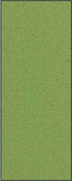 vidaXL Fußmatte Grün und Schwarz 120 x 300 cm Polyamid und PVC 4100730