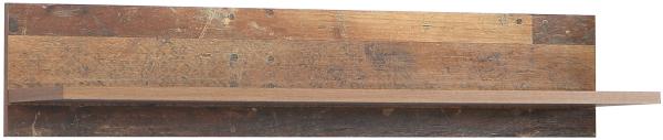 Wandregal >Celon< in Old Wood Vintage - 120x22,8x21,9cm (BxHxT)