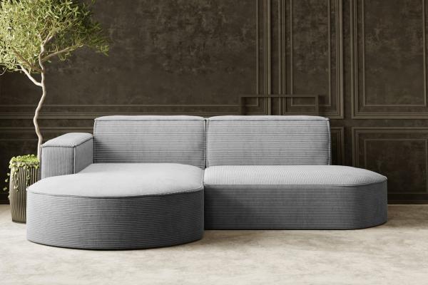 Kaiser Möbel Ecksofa Designer MODENA STUDIO L stoff Poso und Neve