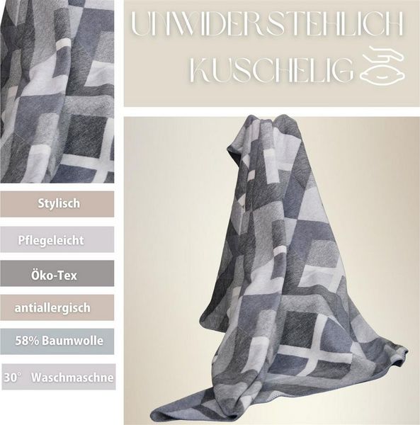 Plaid Plaid Kuscheldecke Decke - 150x200 cm - Extra Weich & Flauschig, SEI Design, Deko Wohnzimmer Überwurf für Couch
