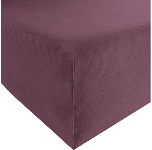 Erwin Müller Spannbettlaken Spannbettlaken "Murnau", Jersey, Gummizug: Rundumgummi, (1 Stück), Single-Jersey Uni