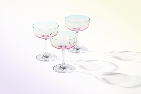 like. by Villeroy & Boch Like Glass Sektschale / Dessertschale 100 ml 2er Set Pearl