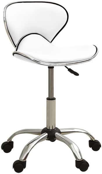 vidaXL Bürostuhl Weiß Kunstleder 3088625