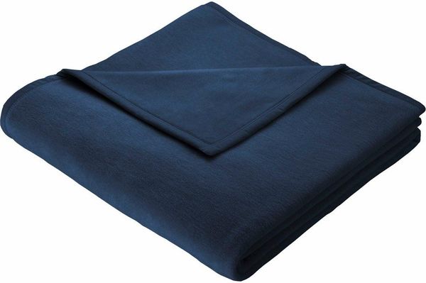 Wohndecke Cotton Home, Biederlack, im Uni Design, Kuscheldecke