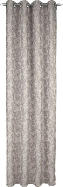 Neusser Collection Ösenschal Blätter rot, 135x245 cm