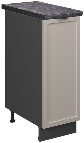 Apothekerschrank Fame-Line GrauBeige 30 cm , AP Anthrazit Vicco