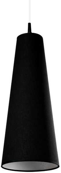Hängeleuchte, Stoff, schwarz, 20 cm, RAZZI