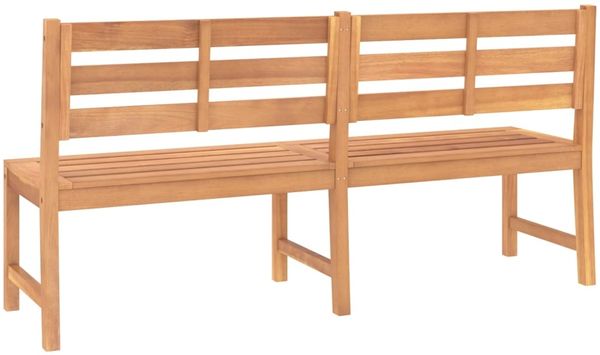 vidaXL Gartenbank 180 cm Massivholz Teak 316636 Bild 5