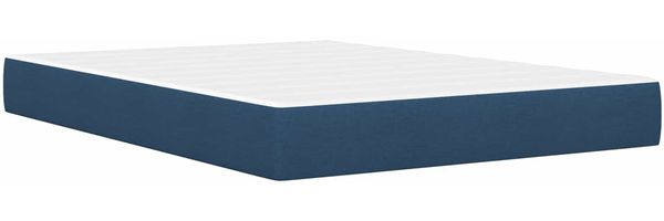 vidaXL Bettrahmen Blau 140 x 200 cm Polyester 3414963 Bild 5