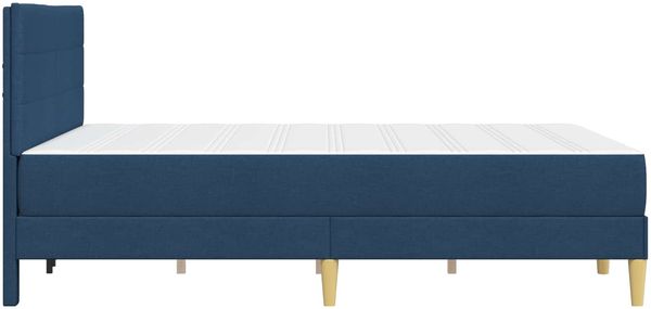 vidaXL Bettrahmen Blau 140 x 200 cm Polyester 3414963 Bild 7