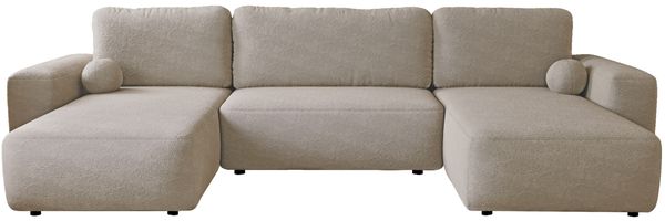 Wohnlandschaft Fexoli U (Farbe: Coral 50)