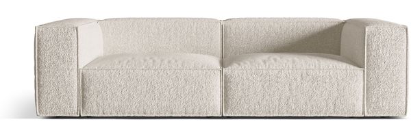 Micadoni Sofa Nuria 4-Sitzer Boucle Beige