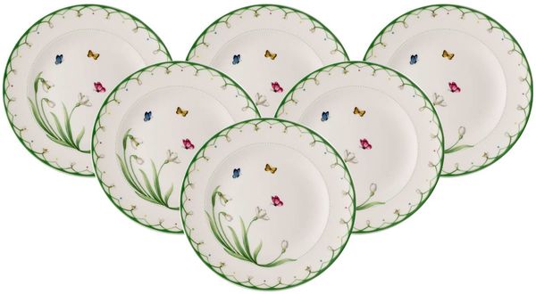 Villeroy & Boch Colourful Spring Frühstücksteller ø 21,5 cm 6er Set