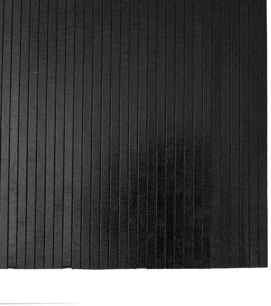 vidaXL Teppich Rechteckig Schwarz 80x100 cm Bambus 376768 Bild 6