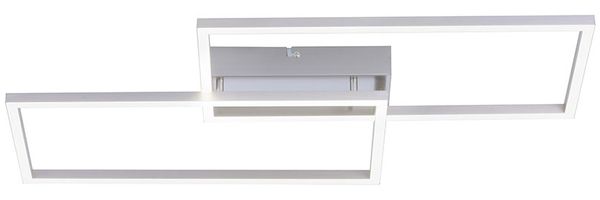 LED Deckenleuchte, Fernbedienung, CCT-Schaltung, weiß, 27 W