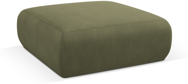 Micadoni Hocker Molino Large Strukturierter Stoff Hellgrün Bild 2