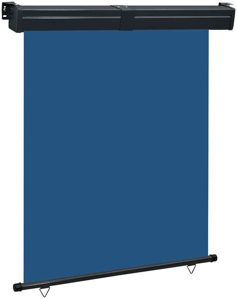 vidaXL Balkon-Seitenmarkise 145x250 cm Blau 48426