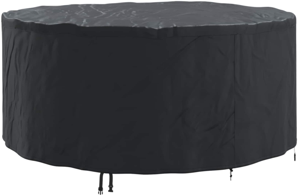 vidaXL Gartenmöbelabdeckung Schwarz 200 x 200 x 105 cm 210D-Gewebe 4106017