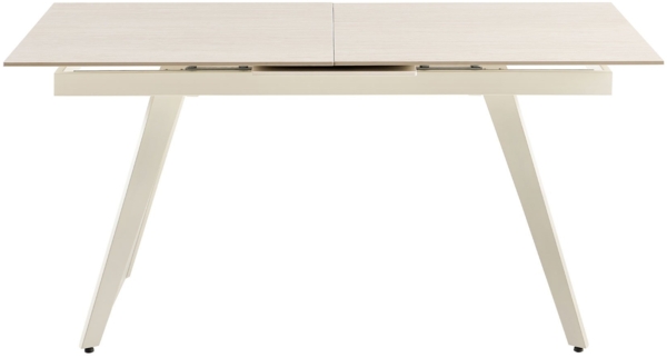 Ausziehtisch Svea / Shanghai, Beige, 160 x 75 x 90 cm