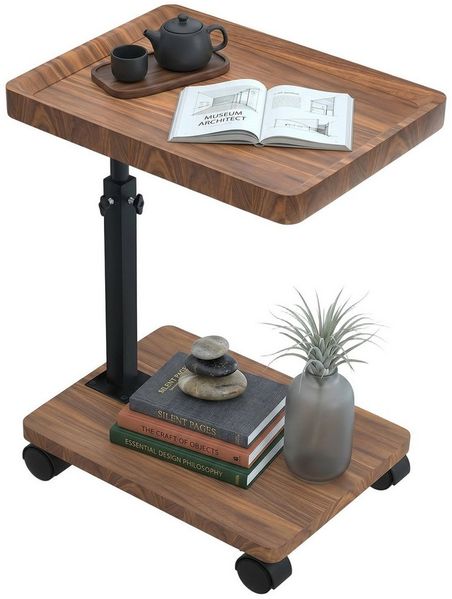 AKKEE Beistelltisch Sofa Klein Beistelltisch, für Schlafsofa und Badewanne, Sofatisch