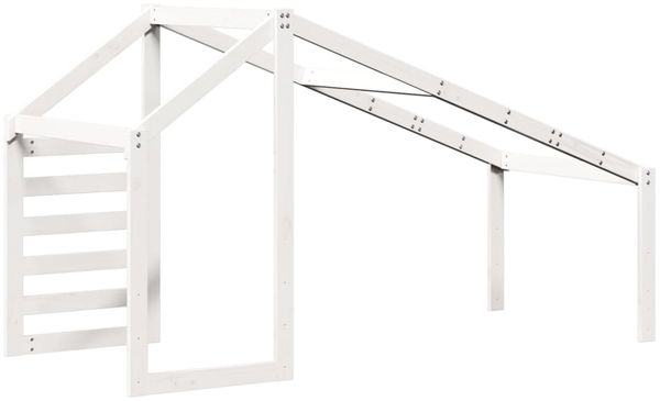 vidaXL Dach für Kinderbett Weiß 198x87x113 cm Massivholz Kiefer 846874 Bild 6