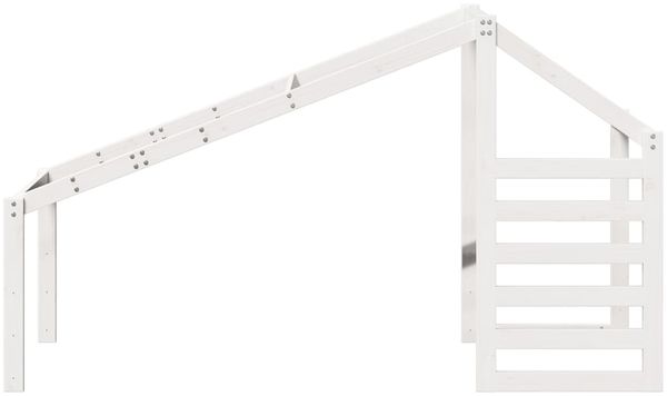 vidaXL Dach für Kinderbett Weiß 198x87x113 cm Massivholz Kiefer 846874 Bild 4