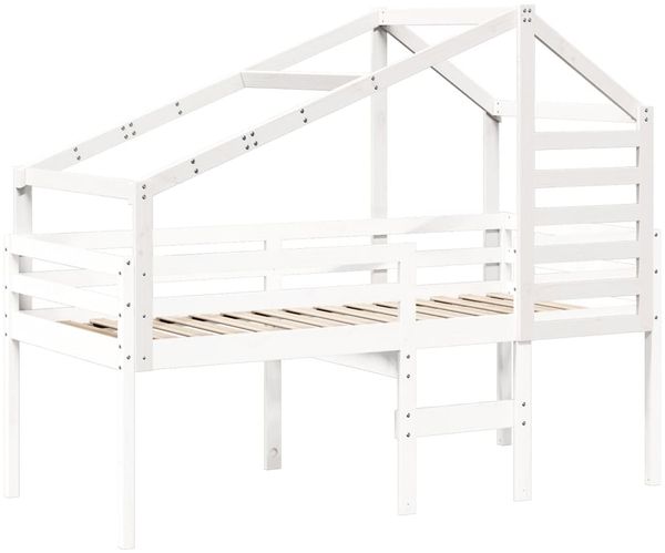 vidaXL Dach für Kinderbett Weiß 198x87x113 cm Massivholz Kiefer 846874 Bild 3