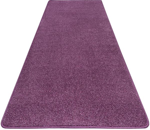 Hanse Home Exclusiv Läufer Liberty, rechteckig, Höhe: 7 mm, Uni-Farben, Strapazierfähig, Kräftige Farben, Kettelung, Meliert