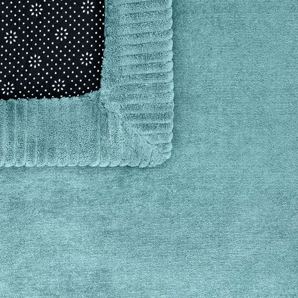 TT Home Teppich, Rund, Höhe: 24 mm, Krabbelmatte Babyzimmer Teppich Spielmatte Kinder Unifarben Rutschfest
