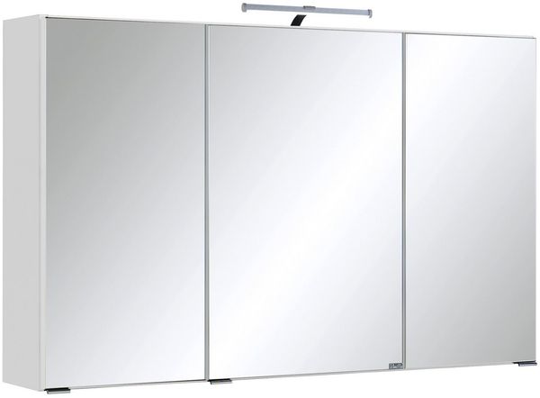 welltime Spiegelschrank Texas Breite 100 cm, mit LED-Aufbauleuchte