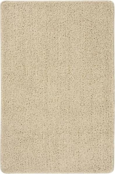 vidaXL Shaggy-Teppich Creme 200x290 cm Rutschfest 340391