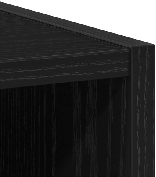 vidaXL Hängeschrank Riga Schwarz Eichen-Optik 40 x 29,5 x 100 cm 884467 Bild 7