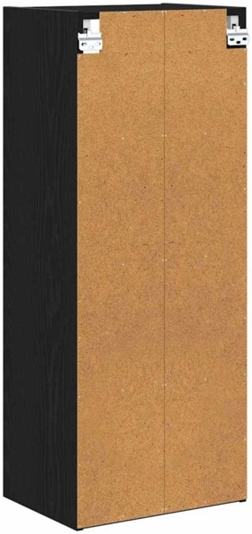 vidaXL Hängeschrank Riga Schwarz Eichen-Optik 40 x 29,5 x 100 cm 884467 Bild 6