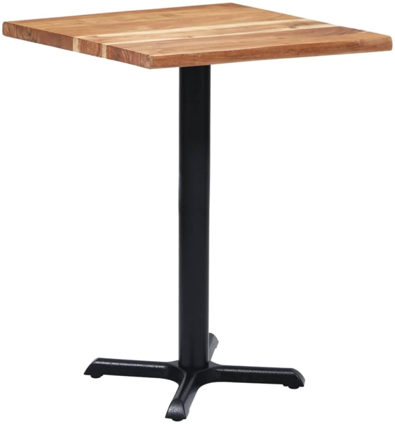 vidaXL Bistrotisch-Gestell Schwarz 56x56x72 cm Gusseisen 325429