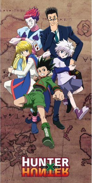 HUNTER X HUNTER Handtuch 70x140 cm Baumwolle weich Badetuch saugfähig Duschtuch