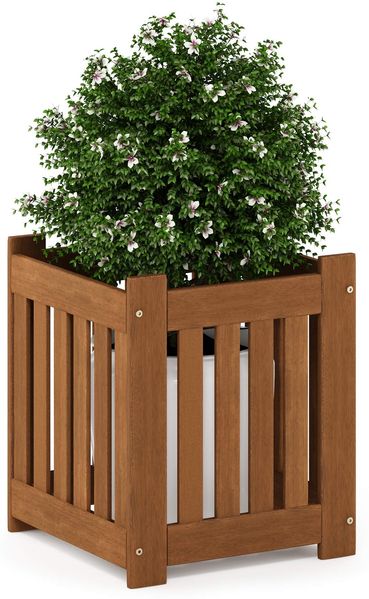 Furinno Tioman Outdoor Blumenkasten, natur