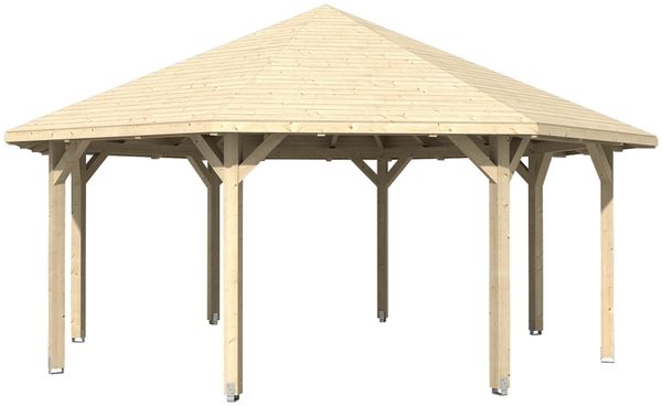 Skan Holz Holz Pavillon Nice 4 | Natur |