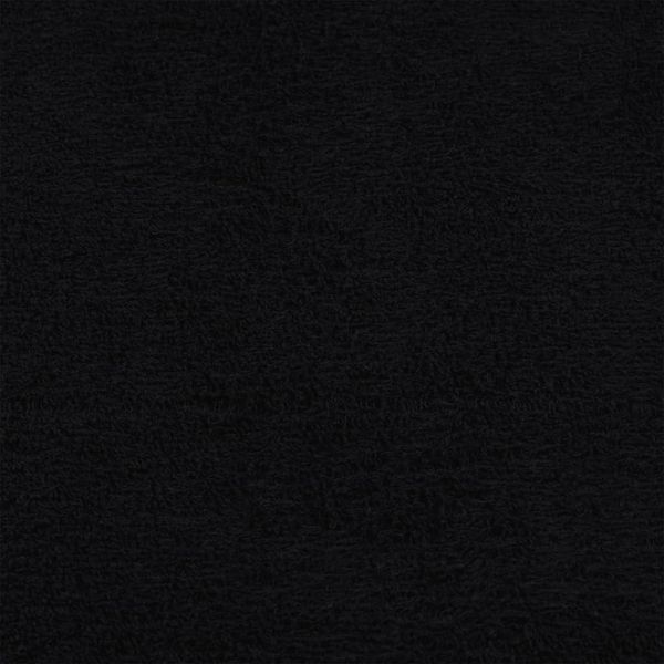 vidaXL 6-tlg. Handtuch-Set FROGN Schwarz 360 g/m² 137090 Bild 7