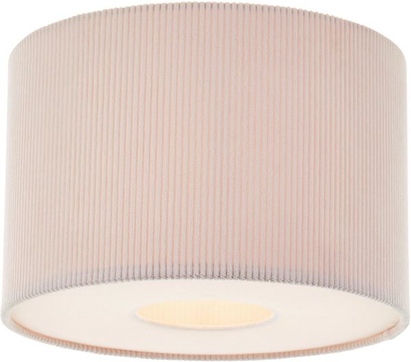 LeGer Home by Lena Gercke Deckenleuchte Kathleen, ohne Leuchtmittel, Cordstoff, Ø 35 cm, E27, beige