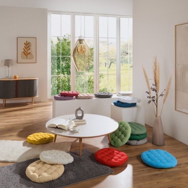 REDBEST Stuhlkissen Stuhlkissen "Tulsa" 2er-Pack, Uni