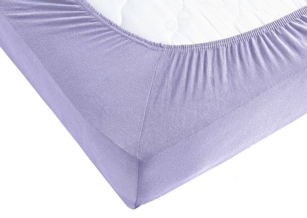 Visaggio Spannbettlaken Jersey aus 100% Baumwolle Spannbetttuch Bettlaken, Jersey, Gummizug: rundum, Spannbettlaken, für Matratzenhöhen bis 22 cm, Steghöhe 30 cm